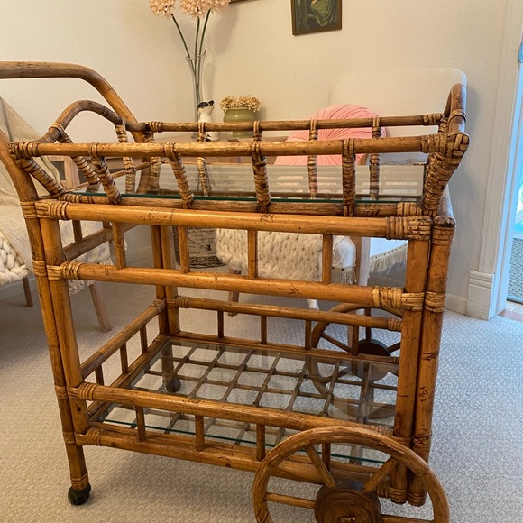 Vintage Bar Cart - Picture 1 of 4